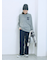 カチオン染めチェックパンツ