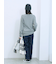 カチオン染めチェックパンツ