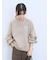 ラメ裏毛プルオーバー