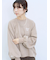 ラメ裏毛プルオーバー
