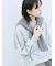 ラメ裏毛プルオーバー