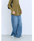 ストレートデニムパンツ