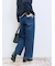 ストレートデニムパンツ