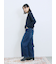 ストレートデニムパンツ