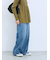 ストレートデニムパンツ
