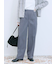 裏起毛ストレートパンツ