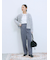 裏起毛ストレートパンツ