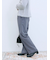 裏起毛ストレートパンツ