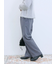 裏起毛ストレートパンツ