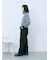 裏起毛ストレートパンツ