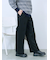 裏起毛ストレートパンツ