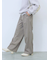 裏起毛ストレートパンツ