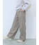 裏起毛ストレートパンツ