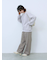 裏起毛ストレートパンツ