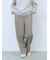 裏起毛ストレートパンツ