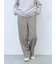 裏起毛ストレートパンツ