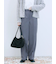 裏起毛ストレートパンツ