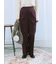 裏起毛ストレートパンツ