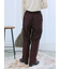裏起毛ストレートパンツ