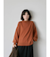 【Hug knit】袖ボリュームハイネックプルオーバー
