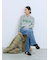 【Hug knit】ロゴプルオーバー