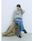 【Hug knit】ロゴプルオーバー