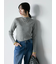 【Hug knit】リブハイネックプルオーバー