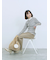 【Hug knit】リブハイネックプルオーバー