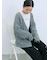 ラメニットVネックカーディガン