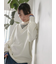 ◎Vネックニットプルオーバー