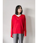 ◎Vネックニットプルオーバー