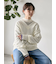 ◎Vネックニットプルオーバー
