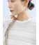 【帯電防止】袖口レースプルオーバー