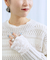 【帯電防止】袖口レースプルオーバー