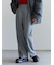 ヘリンボーンストレートパンツ