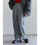 ヘリンボーンストレートパンツ