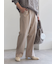 ヘリンボーンストレートパンツ