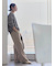 ヘリンボーンストレートパンツ