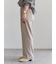 ヘリンボーンストレートパンツ