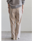 ヘリンボーンストレートパンツ