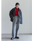 ヘリンボーンストレートパンツ
