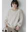 ジャカードモールニットプルオーバー