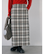 チェック柄スカート