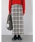 チェック柄スカート