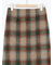 チェック柄スカート