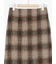 チェック柄スカート