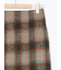 チェック柄スカート