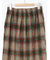 チェック柄スカート