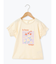 【吸水速乾】オーガニックコットンお花プリントTシャツ