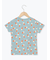 【吸水速乾】ソフトクリーム総柄Tシャツ